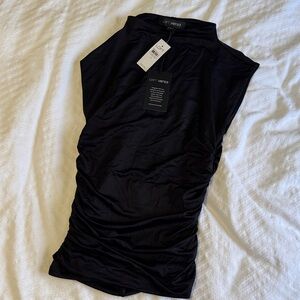 Loft Verso Black Sleeveless Top